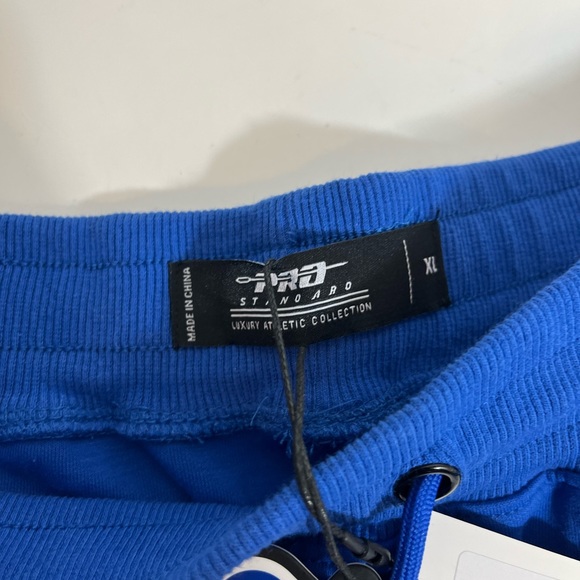 Men's Pro Standard Royal Philadelphia 76ers Chenille Team Jogger Pants! - Picture 12 of 14